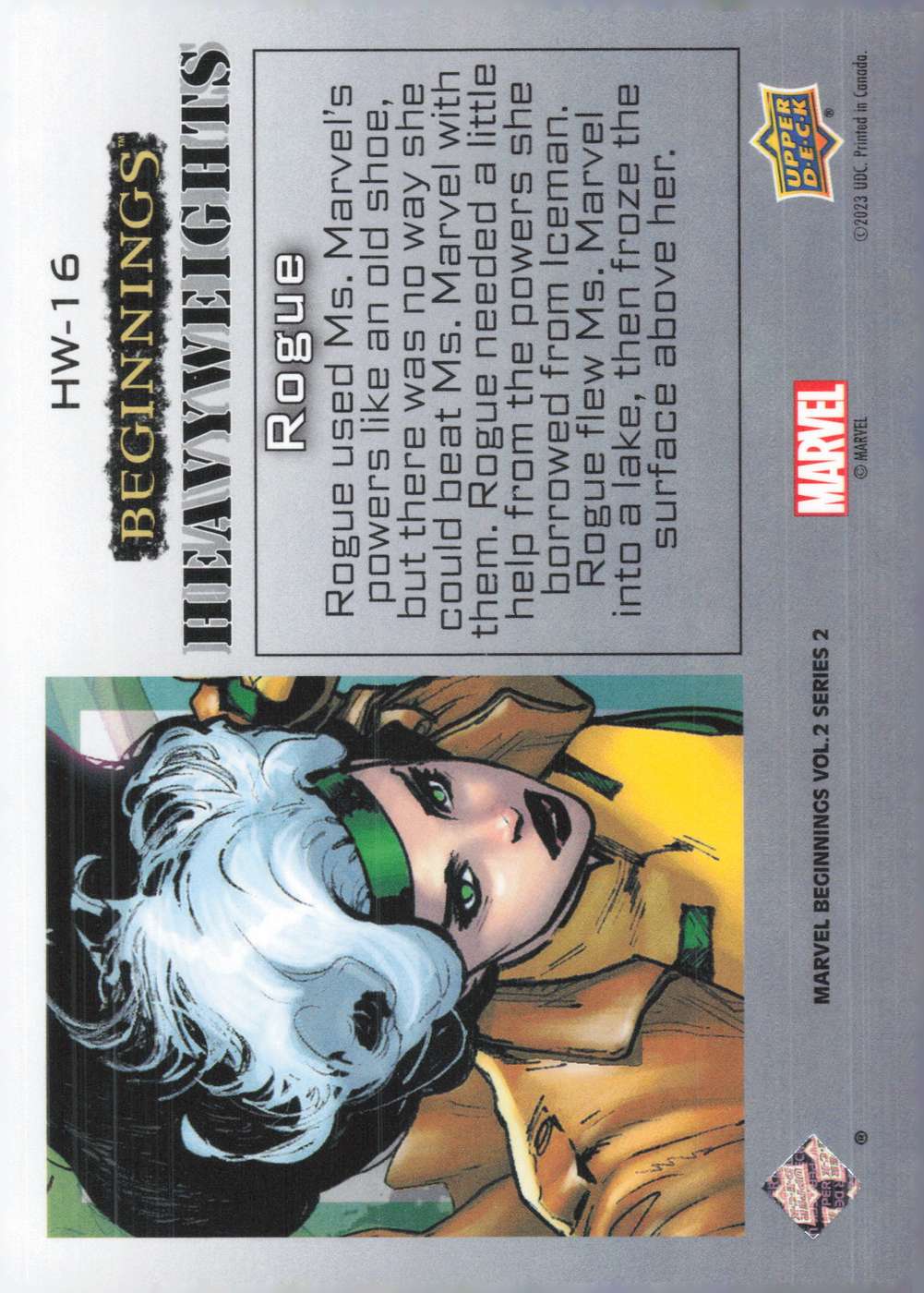 Rogue back card image