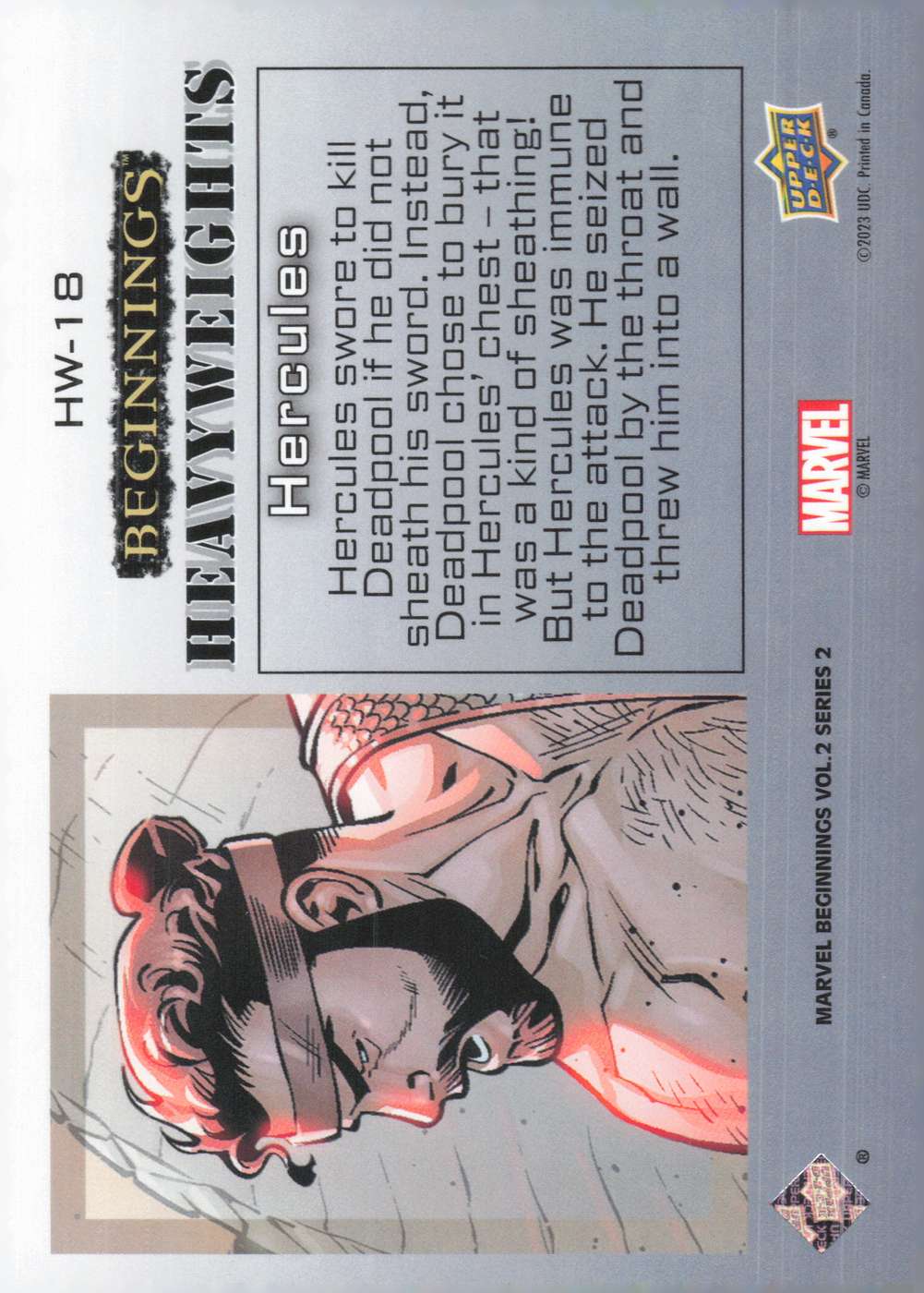 Hercules back card image