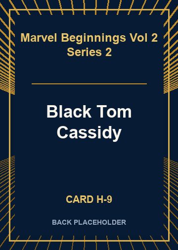 Black Tom Cassidy back card image