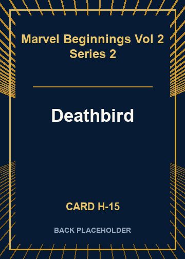Deathbird back card image