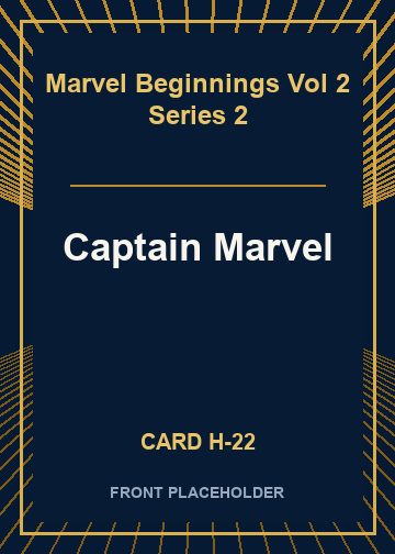 Captain Marvel card thumbnail