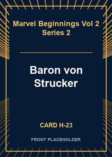 Baron von Strucker card thumbnail