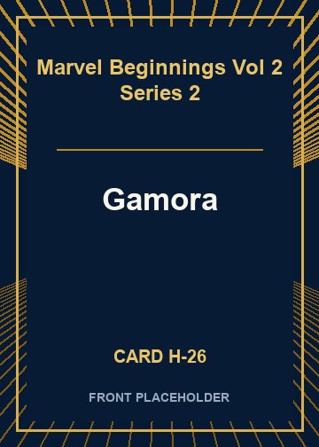Gamora card thumbnail