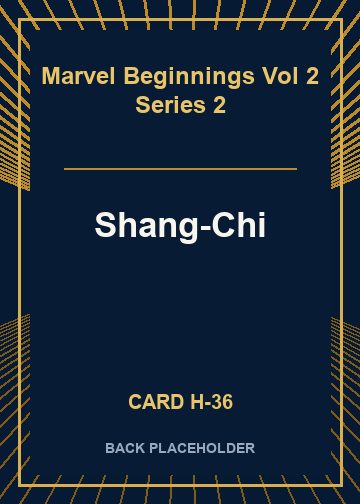 Shang-Chi back card image