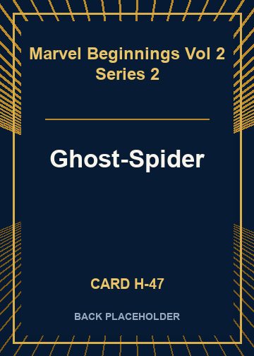 Ghost-Spider back card image