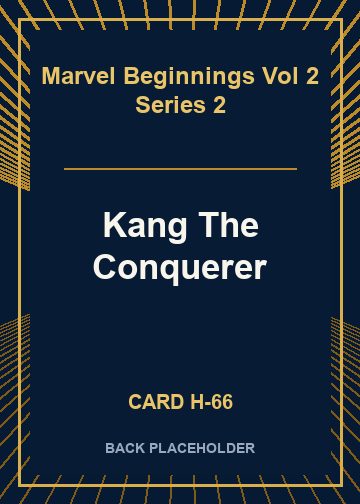 Kang The Conquerer back card image