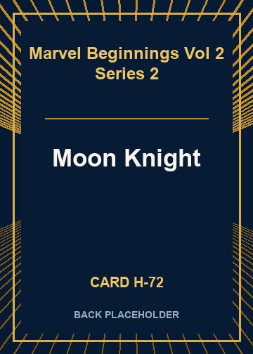 Moon Knight back card image