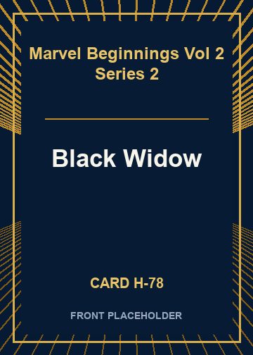 Black Widow card thumbnail