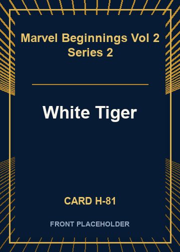 White Tiger card thumbnail