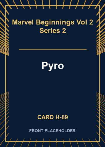 Pyro front card image