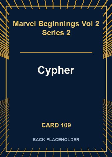 Cypher back card image