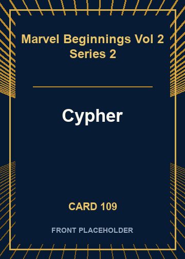 Cypher front card image
