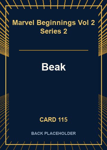 Beak back card image