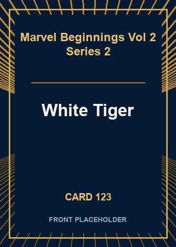 White Tiger card thumbnail