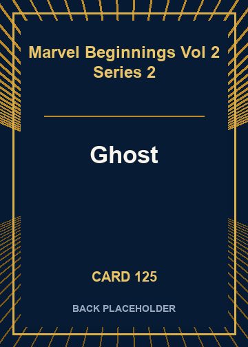 Ghost back card image
