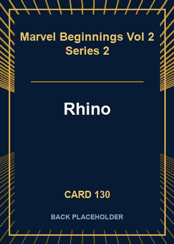 Rhino back card image