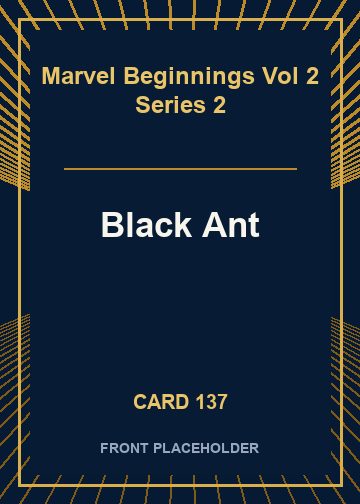 Black Ant card thumbnail