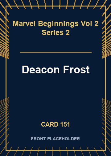 Deacon Frost card thumbnail