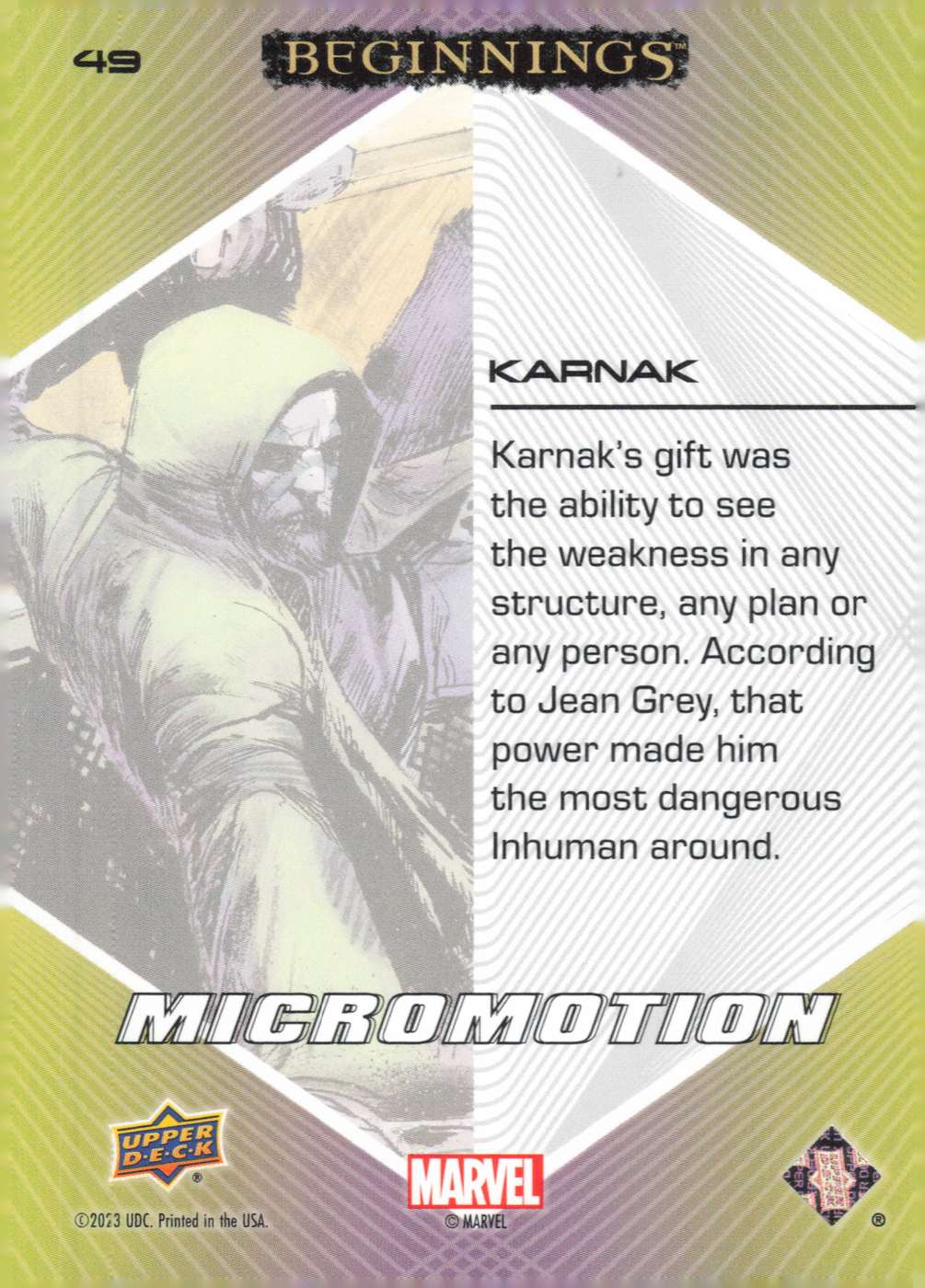 Karnak back card image