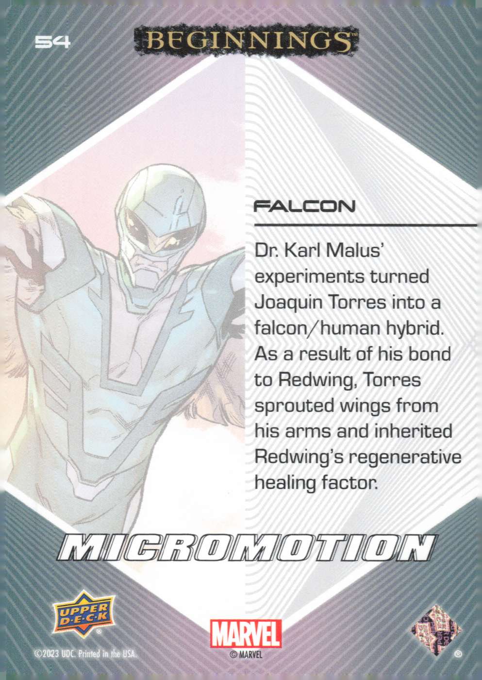 Falcon back card image