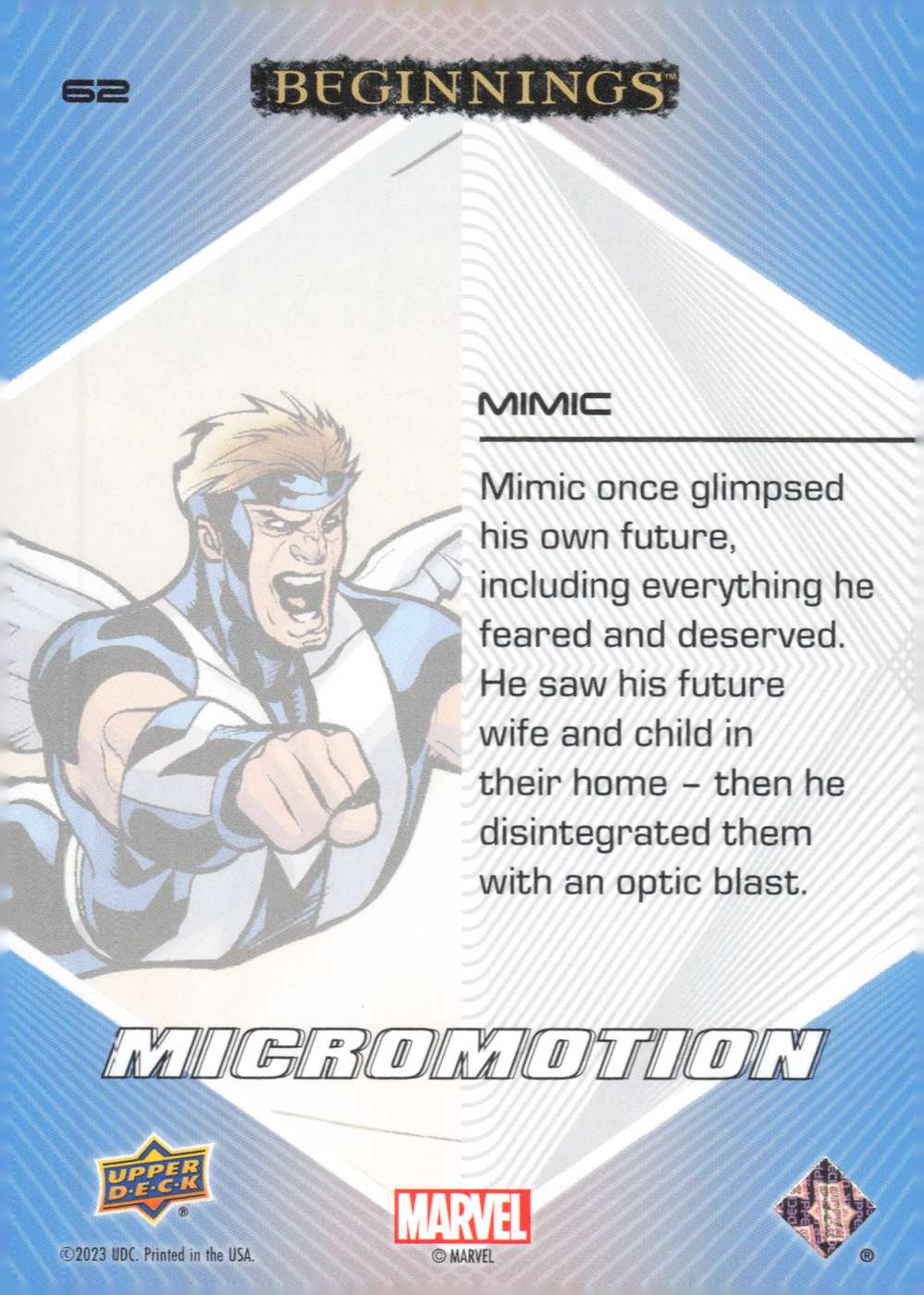 Mimic back card image