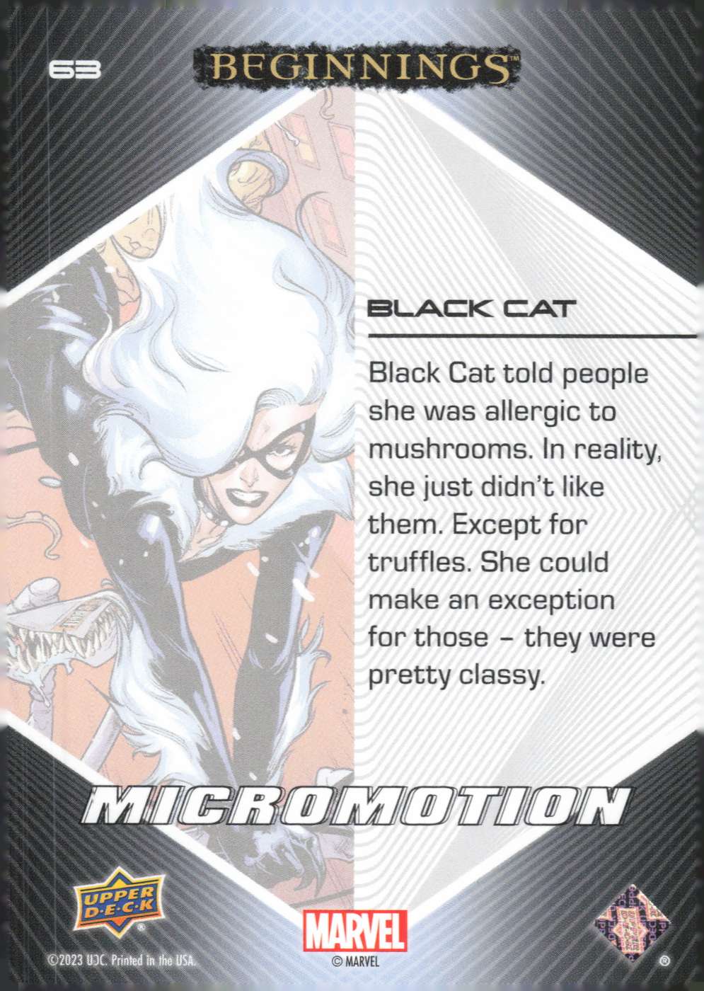 Black Cat back card image