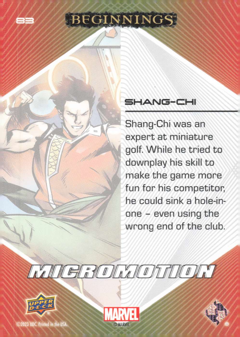 Shang-Chi back card image
