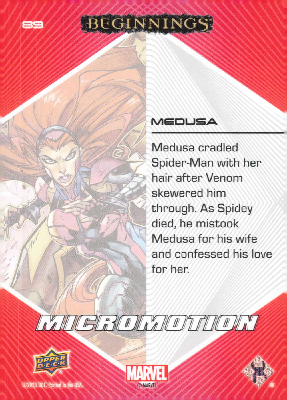 Medusa back card image