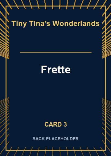 Frette back artwork