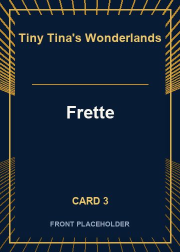 Frette front artwork