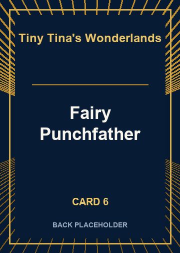 Fairy Punchfather back artwork