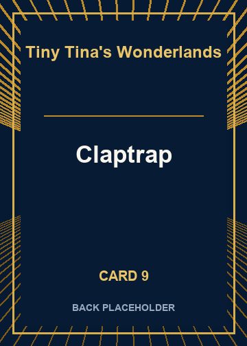 Claptrap back artwork