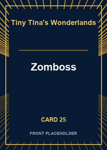 Zomboss front artwork