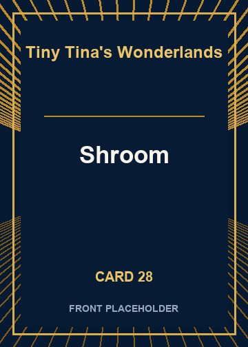 Shroom front artwork