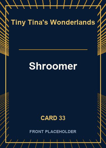 Shroomer front artwork