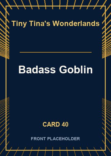 Badass Goblin card thumbnail