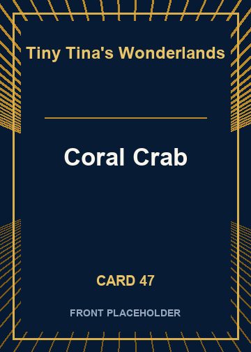 Coral Crab card thumbnail