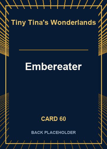 Embereater back card image