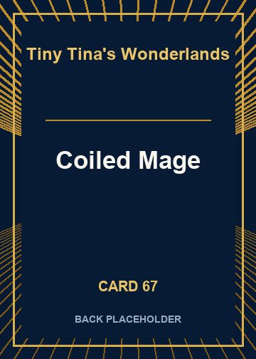 Coiled Mage back card image