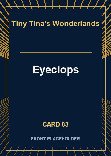 Eyeclops front card image