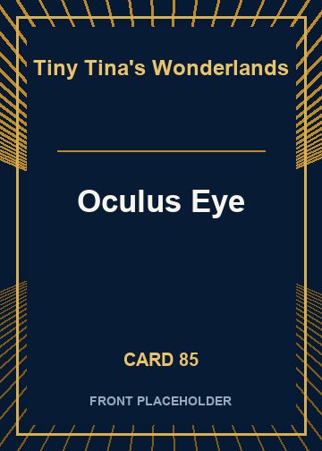 Oculus Eye card thumbnail