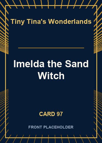 Imelda the Sand Witch card thumbnail
