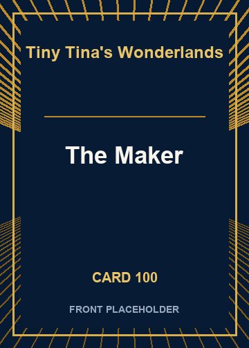 The Maker card thumbnail