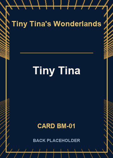 Tiny Tina back card image