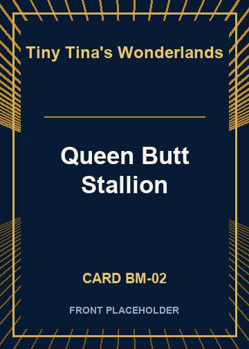 Queen Butt Stallion card thumbnail