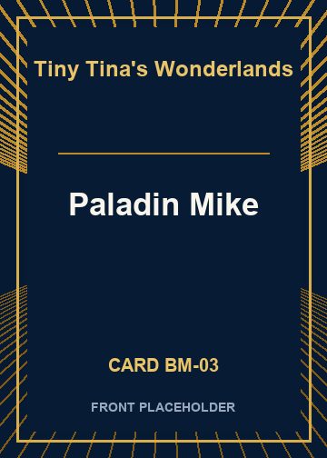 Paladin Mike card thumbnail