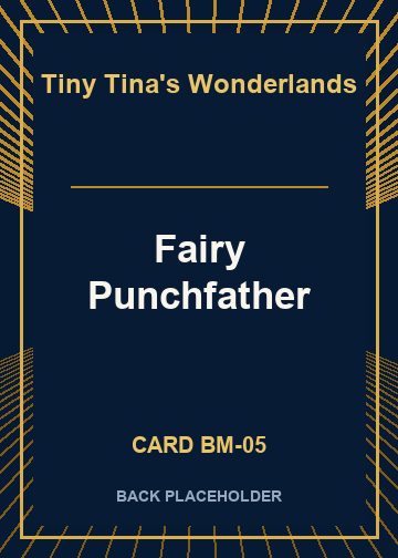 Fairy Punchfather back card image