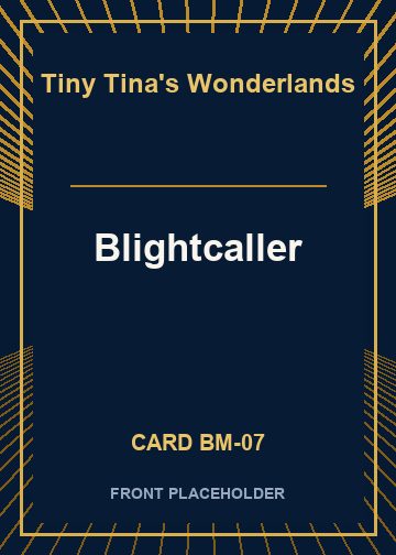 Blightcaller card thumbnail