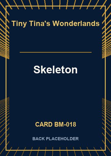 Skeleton back card image