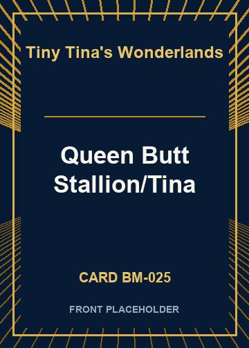 Queen Butt Stallion/Tina card thumbnail